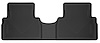 52791 X-act Contour 2nd Row Floor Liner for 2019-2020 Hyundai Santa Fe [Black] - image 1
