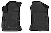 52871 X-act Contour Front Floor Liners for 2017-2023 Subaru Impreza and 2018-2023 Subaru Crosstrek [Black] - image 1