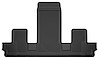 52951 X-act Contour 3rd Row Floor Liner for 2018-2024 Buick Enclave and 2018-2024 Chevrolet Traverse [Black]