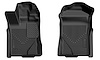 Custom Molded Mud Guards Black Stainless Inserts - image 1