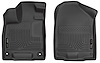 54471 X-act Contour Front Floor Liners Fits Select Honda Ridgeline [Black] - image 1