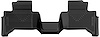 54491 X-act Contour 2nd Row Floor Liner Fits Select Lexus GX550 and Select Toyota Land Cruiser [Black]