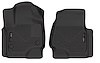 54651 X-act Contour Front Floor Liners for 2018-2024 Ford Expedition and 2018-2024 Lincoln Navigator [Black] - image 1