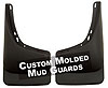 Custom Molded Mud Guards 02-05 Explorer Black - image 1