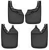 56946 Front & Rear Mud Guards for 2016-2023 Toyota Tacoma [Black]