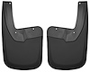 57161 Rear Mud Guards for 2009-2024 Dodge and Ram Models [Black] - image 1