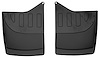 57351 Rear Mud Guards for 2001-2007 Chevrolet and GMC Models [Black] - image 1