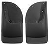 57401 Rear Mud Guards for 1999-2010 Ford F-250 Super Duty and 1999-2010 Ford F-350 Super Duty [Black]