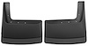 57451 Rear Mud Guards for 1999-2010 Ford F-350 Super Duty and 1999-2010 Ford F-450 Super Duty [Black] - image 1
