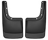57591 Rear Mud Guards for 2004-2014 Ford and Lincoln Models [Black] - image 1