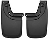 57931 Rear Mud Guards for 2005-2015 Toyota Tacoma and 2005-2015 Toyota Tacoma Pre Runner [Black] - image 1