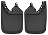 57941 Rear Mud Guards for 2016-2023 Toyota Tacoma [Black] - image 1
