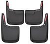 58446 Front & Rear Mud Guards for 2015-2020 Ford F-150 [Black] - image 1