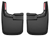 58461 Front Mud Guards for 2017-2024 Ford F-250 Super Duty and 2017-2024 Ford F-350 Super Duty [Black] - image 1