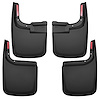 58466 Front & Rear Mud Guards Fits Select Ford F-250 Super Duty and Select Ford F-350 Super Duty [Black] - image 1