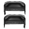 79011 Rear Wheel Well Guards for 2014-2019 Chevrolet Models [Black] - image 1