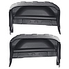 79031 Rear Wheel Well Guards for 2014-2019 GMC Models [Black] - image 1