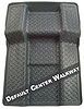 Floor Liner Center Hump Gray 2nd Row Captain Chairs - image 1