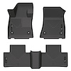 95031 WeatherBeater Front & 2nd Row Floor Liners for 2022-2025 INFINITI QX55 [Black] - image 1