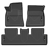 WeatherBeater Front and Rear Floor Liner Set fits Select Late-Model Telsa Model 3