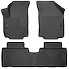95151 WeatherBeater Front & 2nd Row Floor Liners for 2018-2024 GMC Terrain [Black] - image 1