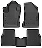 95681 WeatherBeater Front & 2nd Row Floor Liners Fits Select Jeep Compass [Black]