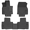 WeatherBeater Front & Second Row Floor Liners Fits Select Toyota Highlander - image 1