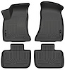 98061 WeatherBeater Front & 2nd Row Floor Liners for 2011-2022 Chrysler 300 RWD and 2011-2023 Dodge Charger RWD [Black] - image 1