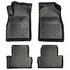 98181 WeatherBeater Front & 2nd Row Floor Liners for 2011-2015 Chevrolet Volt [Black] - image 1