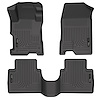 98401 WeatherBeater Front & 2nd Row Floor Liners for 2008-2012 Honda Accord [Black] - image 1