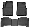 98611 WeatherBeater Front & 2nd Row Floor Liners for 2010-2018 INFINITI and Nissan Models [Black]
