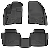 98701 WeatherBeater Front & 2nd Row Floor Liners for 2010-2019 Ford Taurus [Black] - image 1