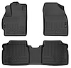 98921 WeatherBeater Front & 2nd Row Floor Liners for 2010-2014 Toyota Models [Black]