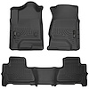 99201 WeatherBeater Front & 2nd Row Floor Liners for 2015-2020 Chevrolet Tahoe and 2015-2020 GMC Yukon [Black] - image 1