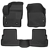 99301 WeatherBeater Front & 2nd Row Floor Liners for 2015-2019 Lincoln MKC [Black] - image 1