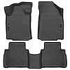 99621 WeatherBeater Front & 2nd Row Floor Liners for 2016-2021 Nissan Maxima [Black] - image 1