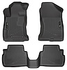 99661 WeatherBeater Front & 2nd Row Floor Liners for 2017-2023 Subaru Impreza and 2018-2023 Subaru Crosstrek [Black] - image 1