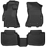 99671 WeatherBeater Front & 2nd Row Floor Liners for 2015-2019 Subaru Legacy and 2015-2019 Subaru Outback [Black] - image 1