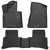 99891 WeatherBeater Front & 2nd Row Floor Liners for 2017-2022 Kia Sportage and 2019-2021 Hyundai Tucson [Black] - image 1