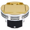 361320 Piston Set, Subaru EJ205, Inv Dome/Dish, 3.661 Bore, 1.287 CD, 0.905 Pin, Set of 4 - image 1