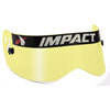 Champ & Nitro Helmet Visor Yellow Chrome