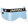 Champ & Nitro Helmet Visor Blue Chrome - image 1