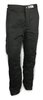 Paddock Two-Piece Driving Pants for Pit Crew and Entry-Level Drivers [3-Layer Fire-Retardant Cotton, Black, Large]