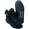 High-Top Black Shoes Size 10 - image 1