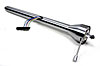 Universal Straight Floor Mount Steering Column Length: 30" - image 1