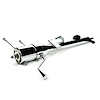 55-56 Chevy w/CCI Rack Tilt Column Shift Chrome Column - image 1