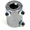 11/16"-36 x 3/4" Smooth Bore Coupler Natural finish - image 1
