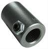 Steering Coupler Steel 3/4-30 X 3/4 Smooth Bore - image 1