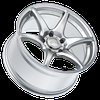 K11S TANDEM Wheel, Size: 17" x 9", Bolt Pattern: 5 x 100 mm, Backspace: 5.87" [Finish: Hyper Silver] - image 3