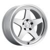 K12H KNP Wheel, Size: 17" x 9", Bolt Pattern: 5 x 120 mm, Backspace: 5.87" [Finish: Hyper Silver] - image 1